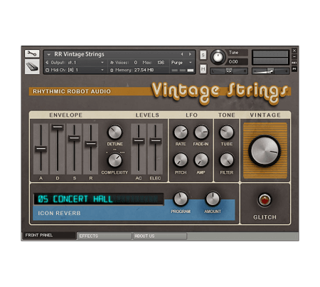 Rhythmic Robot Audio Vintage Strings KONTAKT